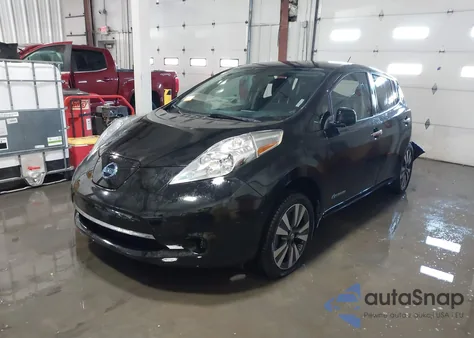 2016 Nissan Leaf Sv z USA, uszkodzony, nr VIN 1N4BZ0CP3GC314912